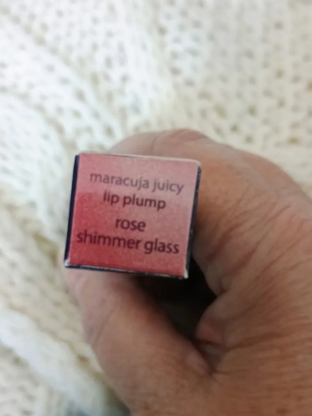 BNIB tarte MARACUJA JUICY LIP PLUMP ROSE SHIMMER GLASS